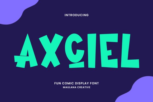 Axciel: The Joyful Display Font for Modern Editorial Design