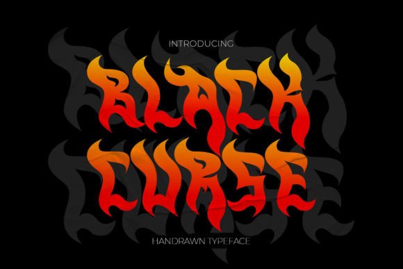 Black Curse: A Display Font for High-Impact Campaigns