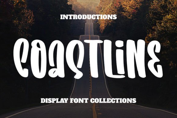 Coastline: The Quirky Display Font for Cheerful Craft Projects