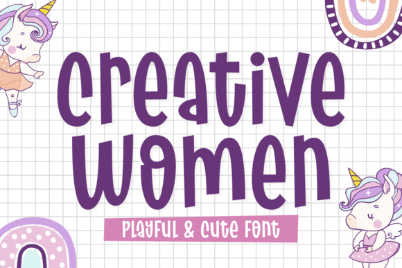 Creative Women: The Modern Display Font for Magical Web Design