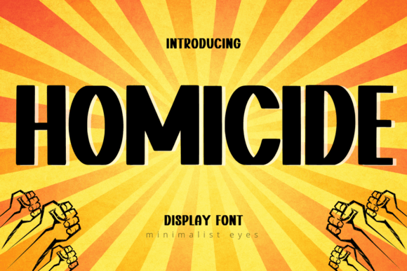 Homicide: The Bold Display Font for High-Impact Campaigns