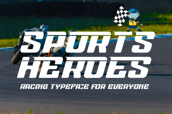Sports Heroes: The Bold Display Font for High-Energy Campaigns