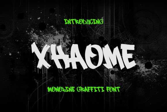 Xhaome: The Ultimate Display Font for Street-Inspired Branding